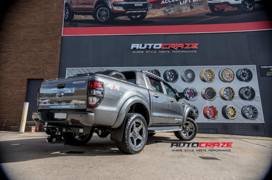 FORD RANGER GD04 GRAPHITE WITH MILLED ACCENTS